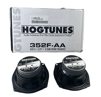 #ad Hogtunes 352F Aa 5.25In. Replacement Front Speakers Ohm2