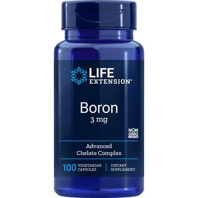#ad Life Extension Boron 3 mg 100 Veg Caps