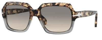#ad PERSOL 0PO0581S 111932 Black Green 54mm Men#x27;s Sunglasses