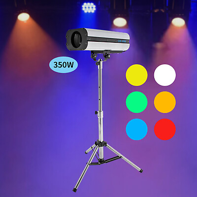 #ad 350W DMX512 Led Follow Spot Light DJ Disco Stage Theater Effect Light 1pc Pack