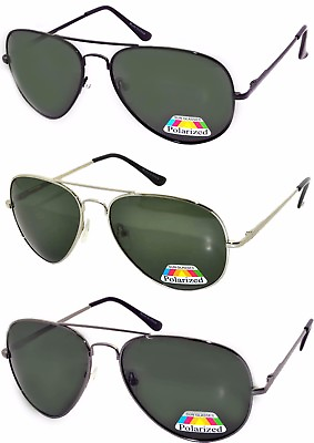 #ad Set of 3 Men Polarized Sunglasses Aviator Eyewear Glasses Spring MIX 100% UVB