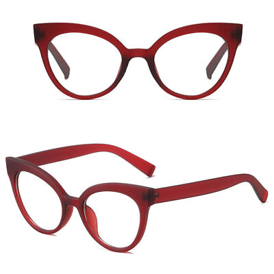 #ad Cat Womens Eye Glasses Frame Anti Blue Light Eyeglasses Ladies