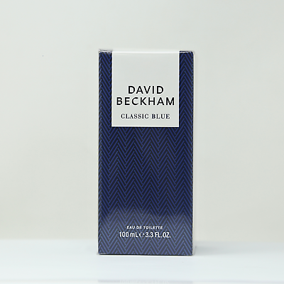 #ad David Beckham Classic Blue Eau de Toilette for Men Spray 3.4oz 100ml NEW IN BOX $22.29