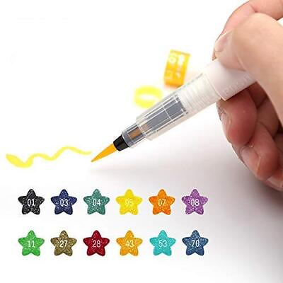 #ad 12 Colors Art Marker Wink of Stella Brush Glitter Markers Brush Pen For Spark...