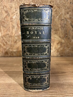 #ad Almanach Royal And National for L#x27; Year 1846 Guyot Scribe Publishers Xixème