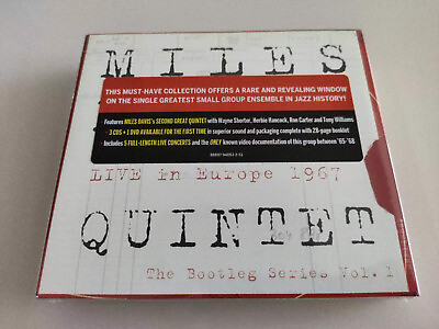#ad Bootleg: Miles Davis Quintet Live in Europe 1967 by Miles Davis 3CDDVD 2011