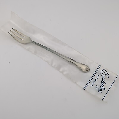 #ad Easterling American Classic Sterling Silver Cocktail Fork s 5 5 8quot; New