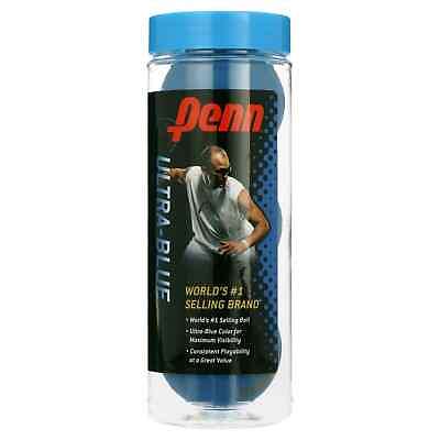 #ad Penn 2012 Ultra Blue Racquetball Balls 3pk