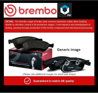 #ad Brake Pads Set Front P65015 Brembo 99735193904 99735193906 99735193908 24049 New