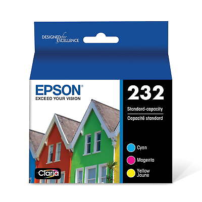 #ad EPSON 232 Claria Ink Standard Capacity Color Combo Pack T232520 S Works with W