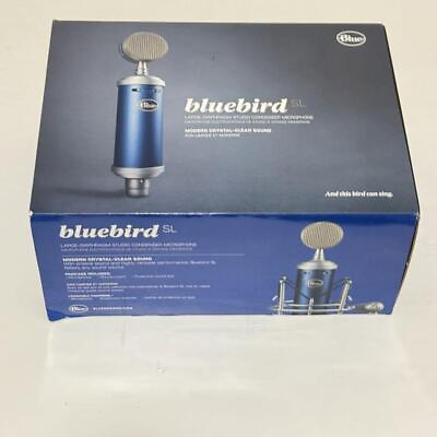 #ad Blue Bluebird Sl Old Condenser Microphone