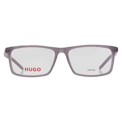 #ad Hugo Boss Demo Rectangular Men#x27;s Eyeglasses HG 1025 0RIW 55 HG 1025 0RIW 55
