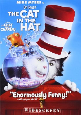 #ad Dr. Seuss#x27; The Cat In The Hat DVD 2010 Widescreen NEW