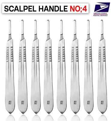 #ad Scalpel Handle No.4 Blade Holder BP Handle Surgical Scaple Handle No4 USA STOCK