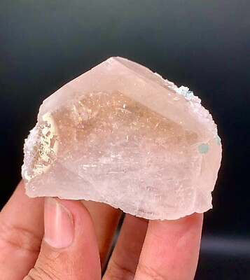#ad Undamaged Double Terminated Gemmy Pink Color Morganite crystal specimen @afghan.
