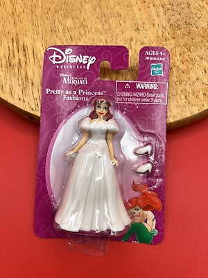 #ad DISNEY Princess Ariel Little Mermaid Pretty as a Princess figurine