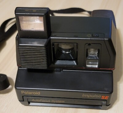 #ad Polaroid Impulse SE instant film camera untested