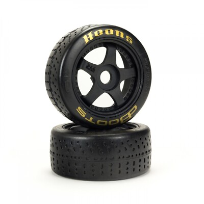#ad ARRMA 1 7 dBoots Hoons 42 100mm Gold Bltd Tires w 2.9 5 Sp Wheels 17mm RC Tire
