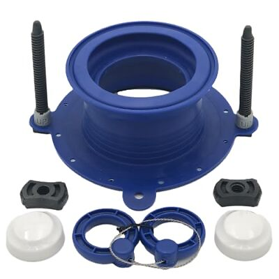 #ad N Done Toilet Flange Repair Kit Complete Toilet Seal Repair For Wax Seal R...
