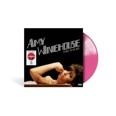 #ad Amy Winehouse : Back To Black Limited Edition Pink Vinyl LP NEW SEALED
