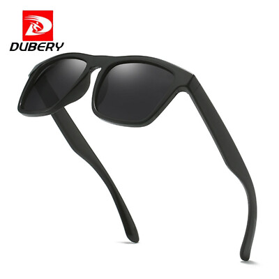 #ad DUBERY Men Suqare Polarized Sport Sunglasses Outdoor Driving Fishing Glasses