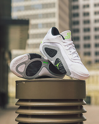 #ad Nike Jordan Tatum 2 Men#x27;s Size Basketball Shoes FJ6457 100 Neon Wolf Grey Green
