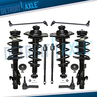 #ad Front Rear Struts Assembly Sway Bars Tie Rods Kit for 2011 Chevrolet Camaro 3.6L