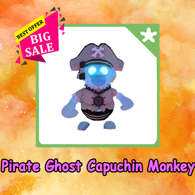 #ad Pirate Ghost Capuchin Monkey Legendary Pets Adopt from Me The Fast amp; Cheap