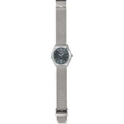 #ad Mens Wristwatch BREIL MANTA CITY TW1875 Stainless Steel Mesh Gray Sub 100mt