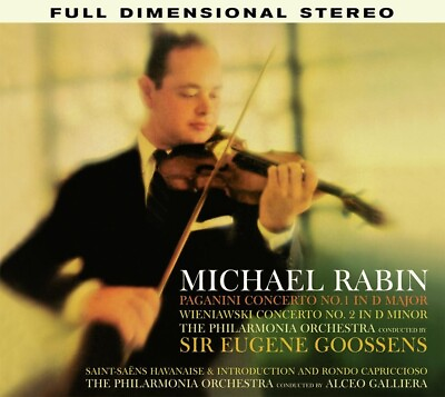 #ad Michael Rabin Paganini Concerto No.1 In D Major CD