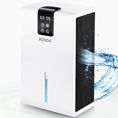 #ad Dehumidifier for Bedroom Quiet 95 oz Dehumidifier for Home with Automatic Sh...