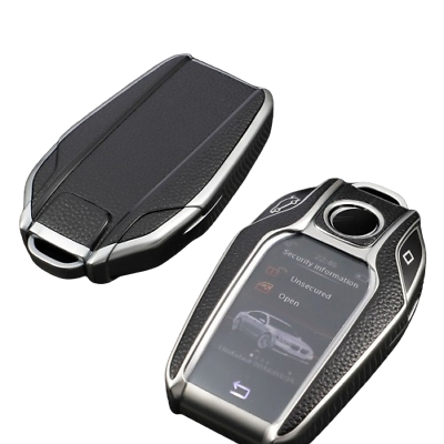 #ad Remote Key Cover Fob Case with LCD Screen For BMW X3 X5 X7 5 6 7 8 G Series TPU