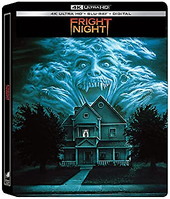 #ad New Steelbook Fright Night 4K Blu ray Digital