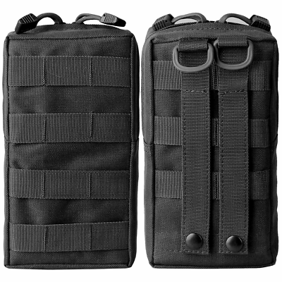 #ad Molle Pouch Compact Utility Edc 600D Gadget Tactical Hanging Waist Bag Gear Tool