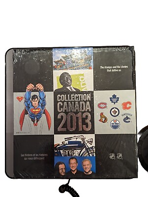 #ad Canada Post COLLECTION CANADA Year 2013 STAMP Set Album Old Seal
