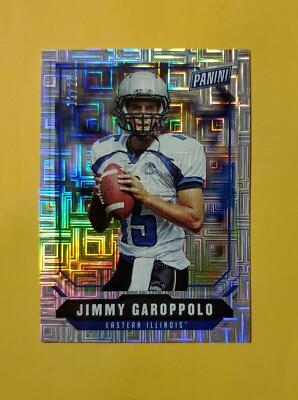 #ad 2018 The National Escher Squares 25 Jimmy Garoppolo #21 SSP