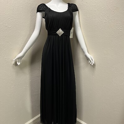 #ad Formal Black Dress size XS by Cinderella Divine G3