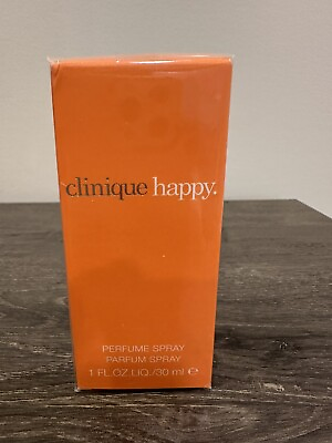 #ad Clinique Happy Perfume Spray 1 oz. 30mL New With Box Sealed