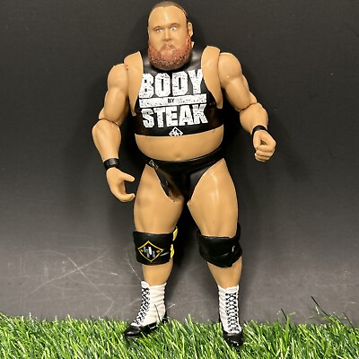 #ad Mattel WWE Basic Series 117 Otis Action Figure 2017 “Body By Steak” Wrestling