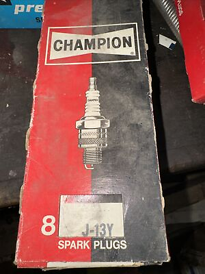 #ad ‘NOS’ Champion J 13Y Spark Plugs......Charger Road Runner Cuda Challenger