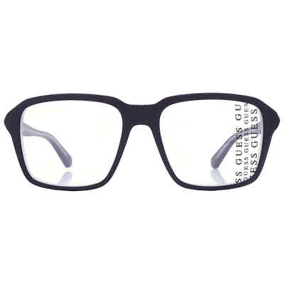 #ad Guess Demo Square Men#x27;s Eyeglasses GU50073 002 54 GU50073 002 54