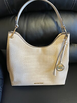 #ad Michael Kors handbag shoulder bag new with MK Logo Charm