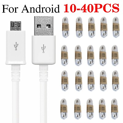 #ad Super Fast Charging Micro USB Charger Data Sync Cable For Android Tablet Phone