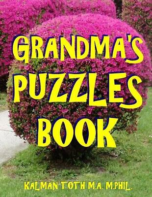 #ad Grandma#x27;s Puzzles Book: 133 Large Print Themed Word Search Puzzles by Kalman Tot