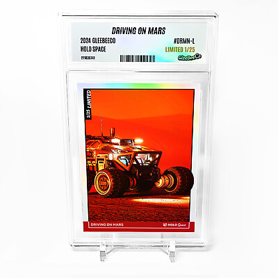 #ad DRIVING ON MARS Card 2024 GleeBeeCo Holo Space Slabbed #DRMN L Only 25
