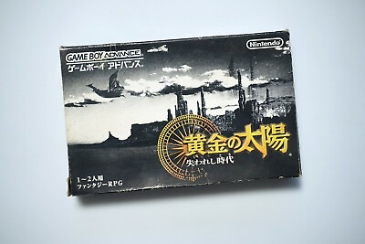#ad Game Boy Advance Golden Sun The Lost Age boxed Japan GameBoy GBA Game US Seller $32.00