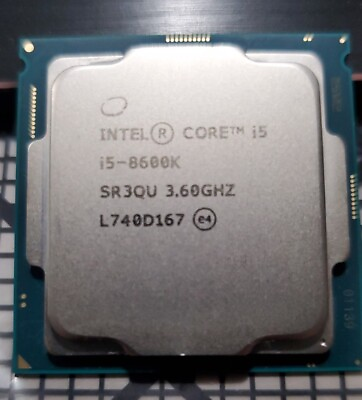 #ad Intel BX80684I58600K Core i5 8600K 3.6 GHz LGA 1151 HexaCore Processor Fast Ship