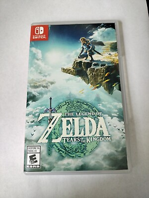 #ad Authentic Replacement Case ONLY LEGEND OF ZELDA TEARS OF THE KINGDOM Switch Box