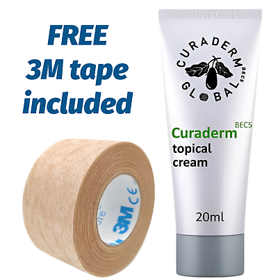 #ad Curaderm Bec5 20 Cream Free Micropore Tape Free Shipping inside U.S.