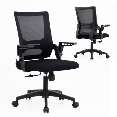 #ad Ergonomic Office Chair Mesh Rotating Computer Desk Chair Swivel Executive Chair $43.99